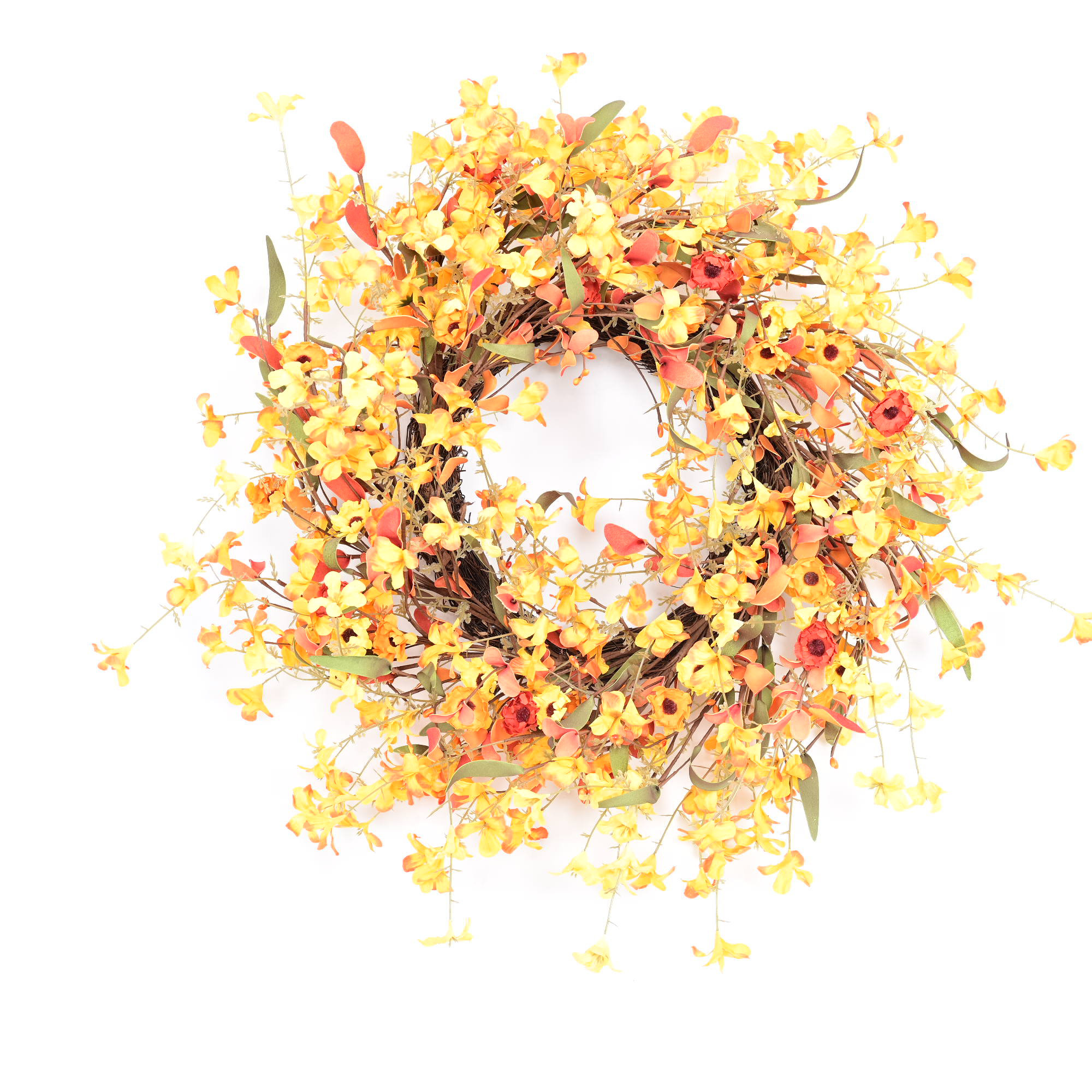 Ophelia & Co. 24" Artificial Farmhouse Fall Harvest Daisy Blossoms